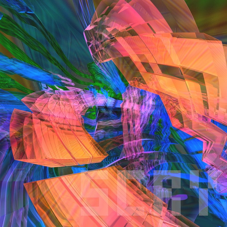 Prismatic Metric giclée print